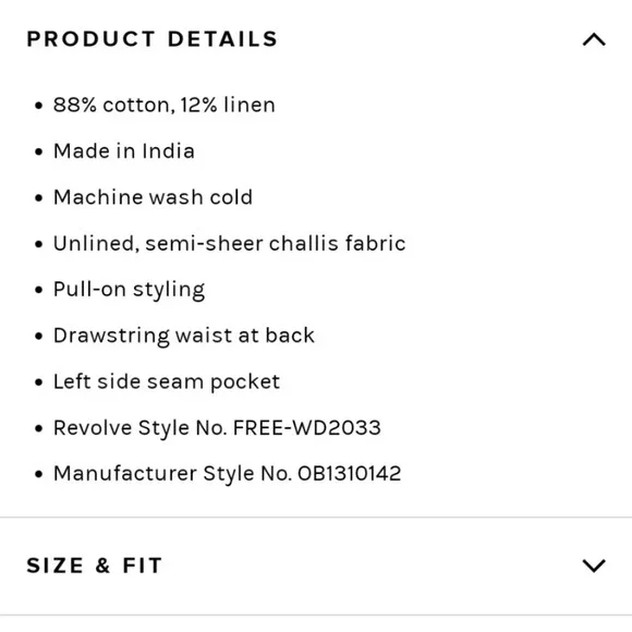 Free People X Revolve All Occasions Shirt Dress Sz M - Picture 4 of 6